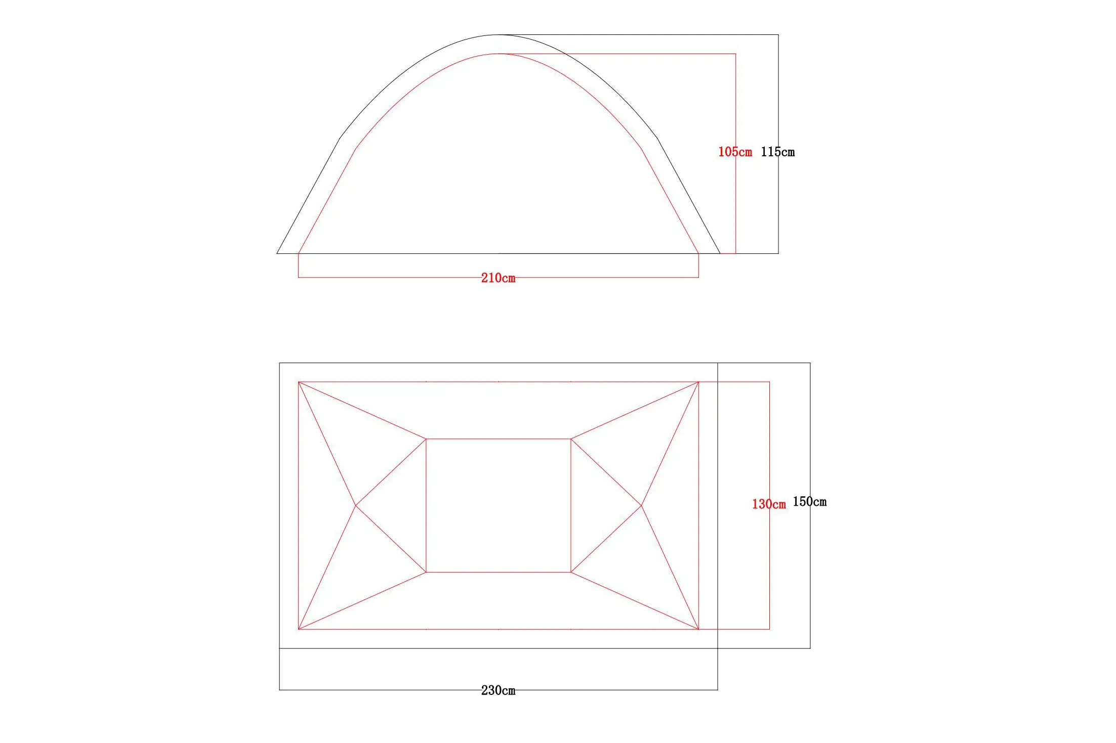 Ultra-Light 2-Person Pole-Tent (1)